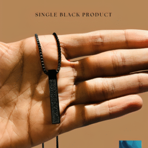 Ayat Al-Kursi Pendant (Black Edition)